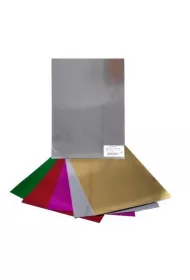 Galeria Hobby Karton metaliczny kolorowy B4 250g, 5 arkuszy