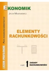 Elementy rachunkowo�ci cz. 1 Zasady rachunkowo�ci (BPZ)