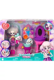 Enchantimals Zestaw Salon piknoci pudelkw Mattel