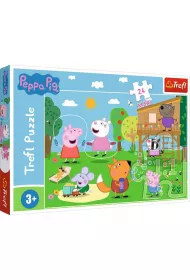 Puzzle maxi 24 el. Peppa Pig. Zabawy na polanie Trefl