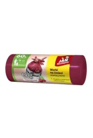 Jan Niezb�dny Worki na �mieci HD Easy-Pack Wi�nia 60L 18 szt.