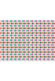 PartyDeco Papier do pakowania Romby 70 x 200 cm