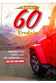 Armin Style KARNET URODZINY 60 B6 Z KOP AS GM-933 FOL