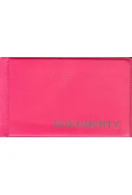 Ok�adka na dokumenty PVC New Colours r�owa BIURFOL KOD-02-03