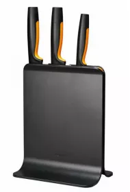Fiskars Zestaw 3 noy w bloku czarnym functional form