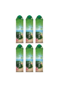 Aqua Verde Woda kokosowa Pure zestaw 6 x 1 l Bio