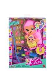 Polly Pocket. Kompaktowa torebka Urocze ma�pki Mattel