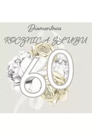 Clear Creations Karnet Swarovski kwadrat CL4414 Rocznica �lubu 60