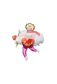 PartyDeco Balon foliowy Kupidyn 82x99 cm