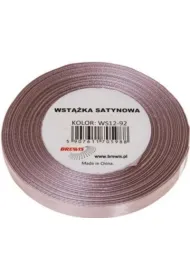 Wst��ka satynowa pudrowy r� 6mm x 32m