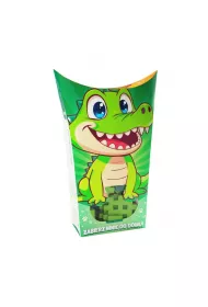 Klocki konstrukcyjne 34 elementy Wafle Mini Krokodyl MARIOINEX 906910