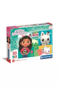 Puzzle 30 el. Super Kolor Koci Domek Gabi Clementoni