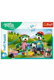 Puzzle mini 54 el. Wesoy wiat Treflikw 4