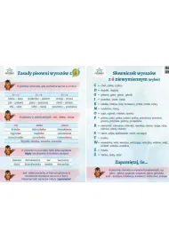 Plansza ortograficzna "Zasady pisowni wyraz�w z �"