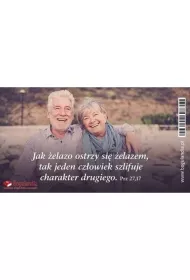 Magnes na lod�wk�. Jak �elazo ostrzy si� �elazem, tak jeden cz�owiek szlifuje charakter drugiego. Magnes 16