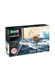 Revell Starter Kit 1:350 German Submarine Type VII�C-41 REV-75154