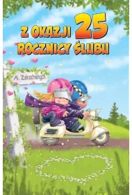 Trend Karnet okoliczno�ciowy Rocznica �lubu 25