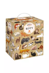 Puzzle Puzzlove 1000 el. CzuCzu Koty Bright Junior Media