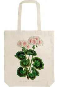 Skona Ting Torba bawe�niana STBAG 94 Bia�a pelargonia