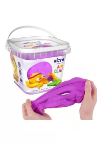 Okto Zestaw lekkiej powietrznej ciastoliny fiolet 910ml