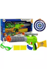 Karabin z tarcz� zielony LeanToys
