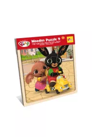Bing Drewniane puzzle 9 elementw Lisciani