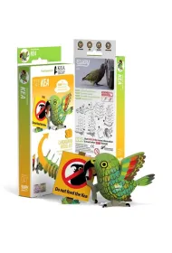 Puzzle Papuga Kea Eugy. Eko Uk�adanka 3D Qelements
