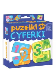 Puzzle Puzzelki Cyferki 3+ Kangur