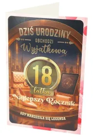 Yeku Karnet z wymiennymi rocznikami 18 damska