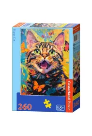 Puzzle 260 el. Happy Cat Castorland
