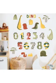 Naklejki na �cian� do pokoju dziecka dino
