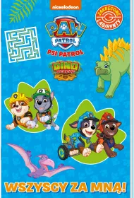 Wszyscy za mn�! Dino rescue. Psi Patrol. Zakr�cone labirynty