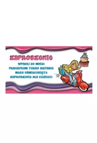 Stamp Zaproszenia Young nr 06 10 szt.