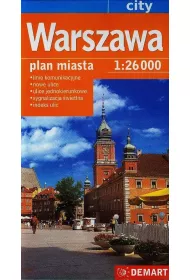 Warszawa 1:26 000 Plan miasta