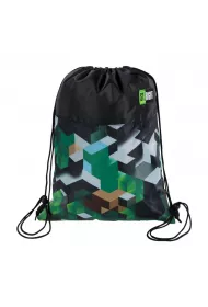 St. Majewski Worek na obuwie Green 3D Blocks