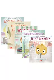 Pakiet Smaczna Banda: Wzorowe Jajo, Niesforne Ziarenko, Bystre Ciastko, Skwaszone Winogrono, Fajny Cieciorek