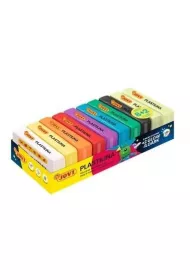 Jovi Plastelina Box 8 kolor�w  + 2 �wiec�ce w ciemno�ci po 50 g