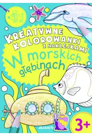 Kolorowanka W morskich g��binach