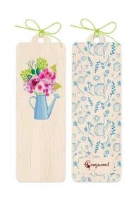 Cozywood Zak�adka drewniana Kwiaty w konewce
