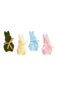 dpCraft Kr�liki flokowane pastelowe 10,5cm