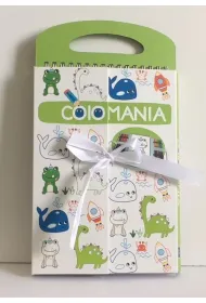 Colomania Ksi��eczka z kredkami zielona