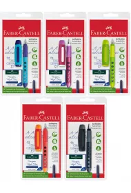 Faber-Castell Pi�ro wieczne scribolino dla lewor�cznych + 6 naboi blister