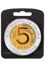 Pan Dragon Magnes I love Poland Polska ILP-MAG-B-PL-44