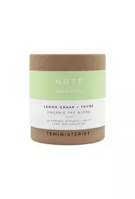 Teministeriet Note Lemongrass Thyme Organic Herbata zioowa 20 x 1.5 g