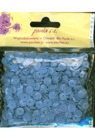 Cekiny pastelowe Paula ciemnob��kitne 7mm, 12g (CE-6B27)