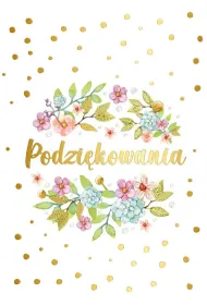 Kukartka Karnet B6 PR-186 Podzi�kowania