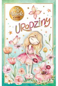 AbCard Kartka okoliczno�ciowa Urodziny (wymienne cyfry)