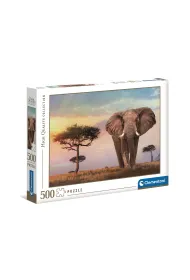 Puzzle 500 el. High Quality Collection. Afryka�ski zach�d s�o�ca Clementoni
