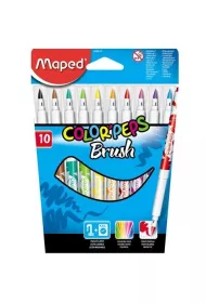 Maped Flamastry Colorpeps Brush 10 szt.