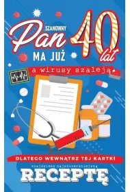 Yeku Karnet Urodzinowy z recept� 40 JCX-047